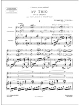 Trio n° 2 op. 76 en si mineur - Parties - TURINA - Partition - Trios